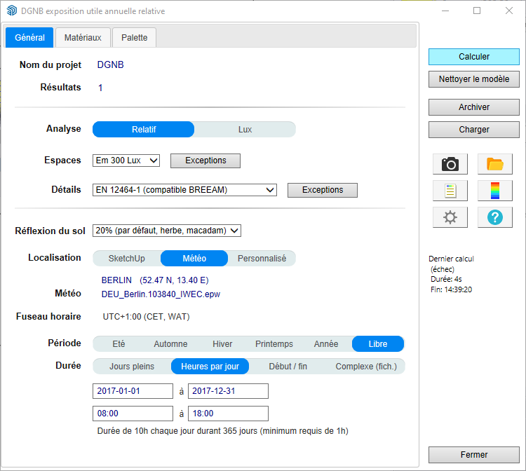 DL-Light extension DGNB fenetre principale