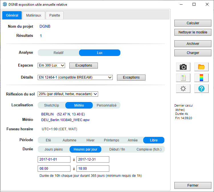 DL-Light extension DGNB fenetre principale