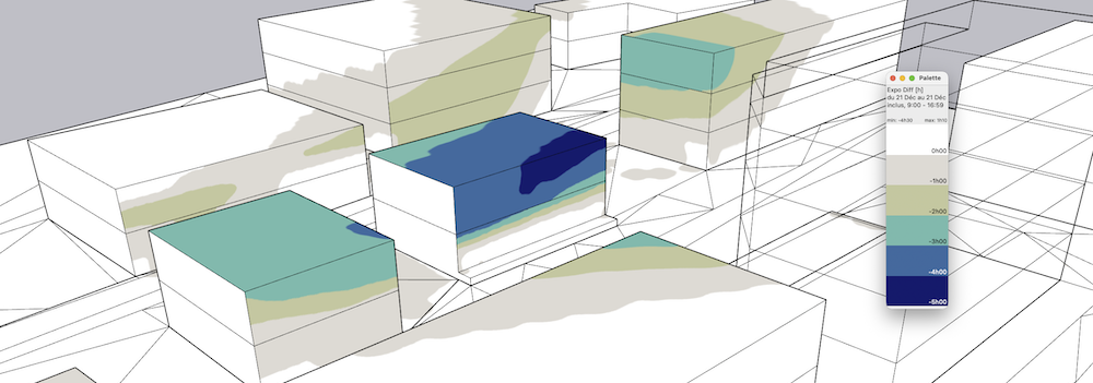 DL-Light extension Expo Diff SketchUp model snapshot image