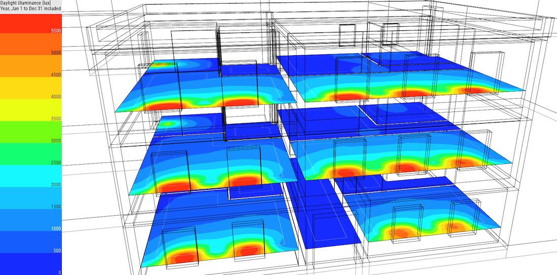 DL-Light extension Lux SketchUp model snapshot image