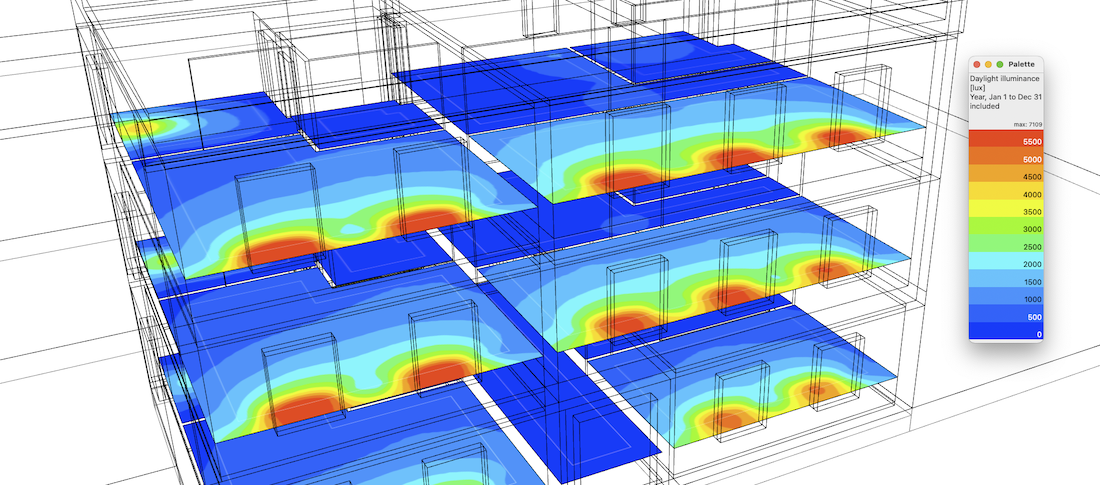 DL-Light extension Lux SketchUp model snapshot image